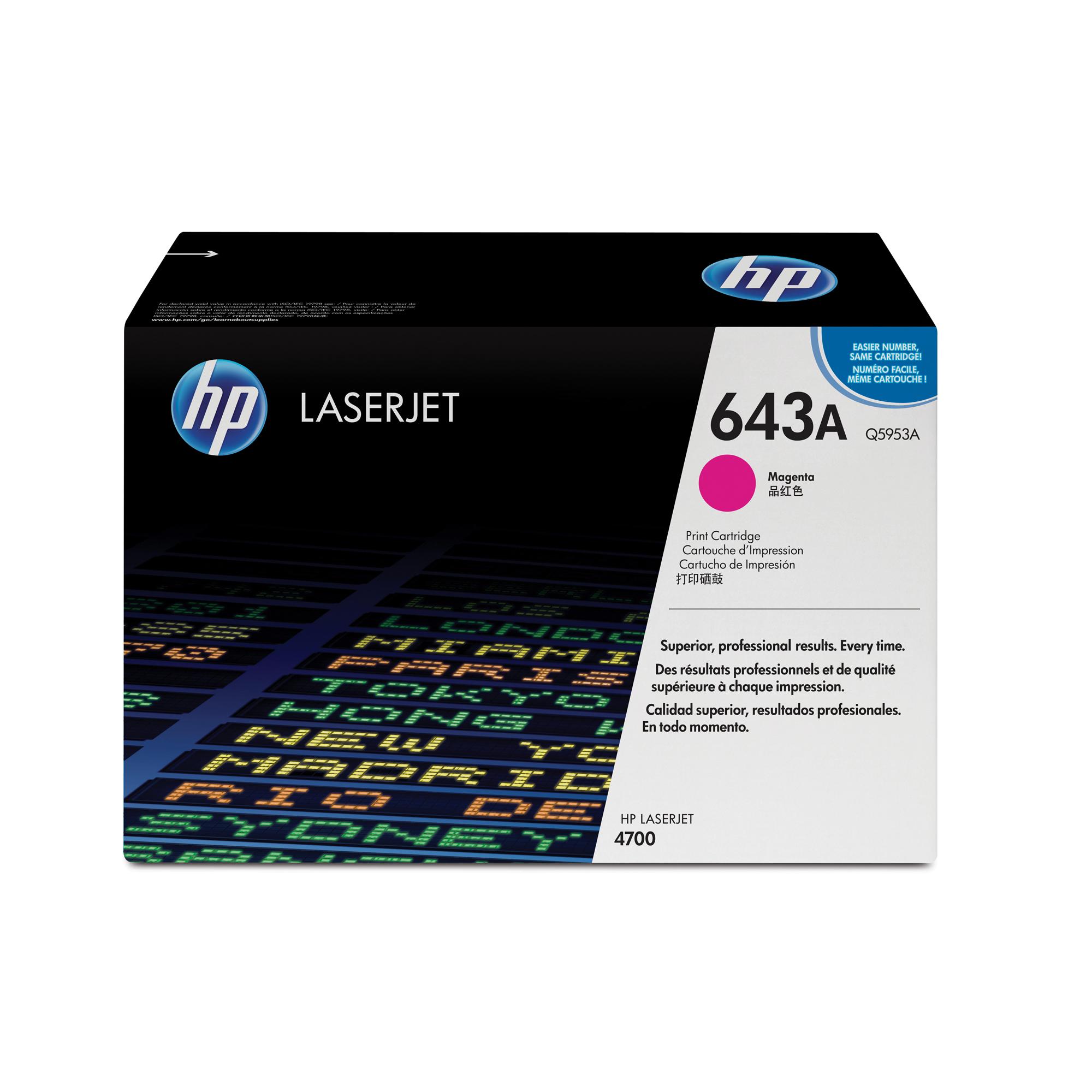 Hp - Toner originale - 643A - Magenta …